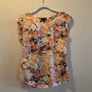 The Limited | Floral Blouse